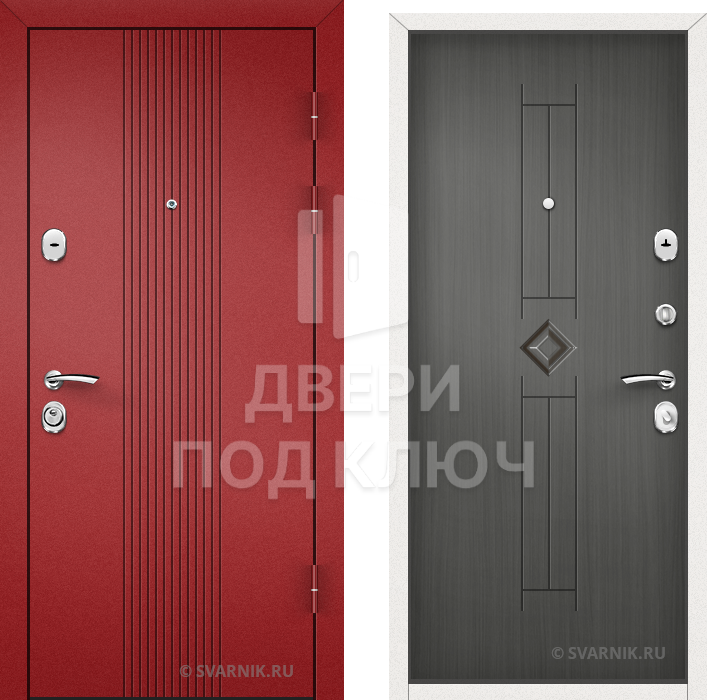 Усиленная входная дверь на дачу ДПК-9524