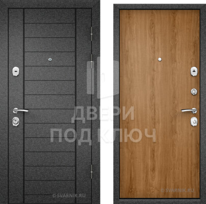 Металлическая входная дверь с установкой в коттедж ДПК-7723