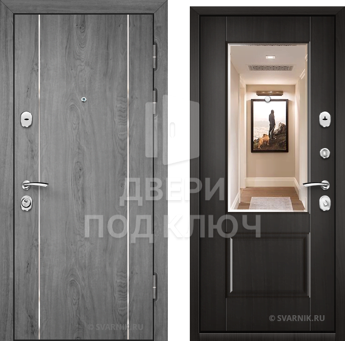 Входная дверь с терморазрывом для дачи ДПК-7402
