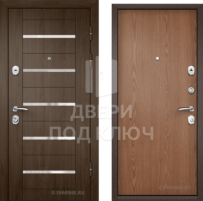 Металлическая внутренняя дверь на дачу ДПК-2008