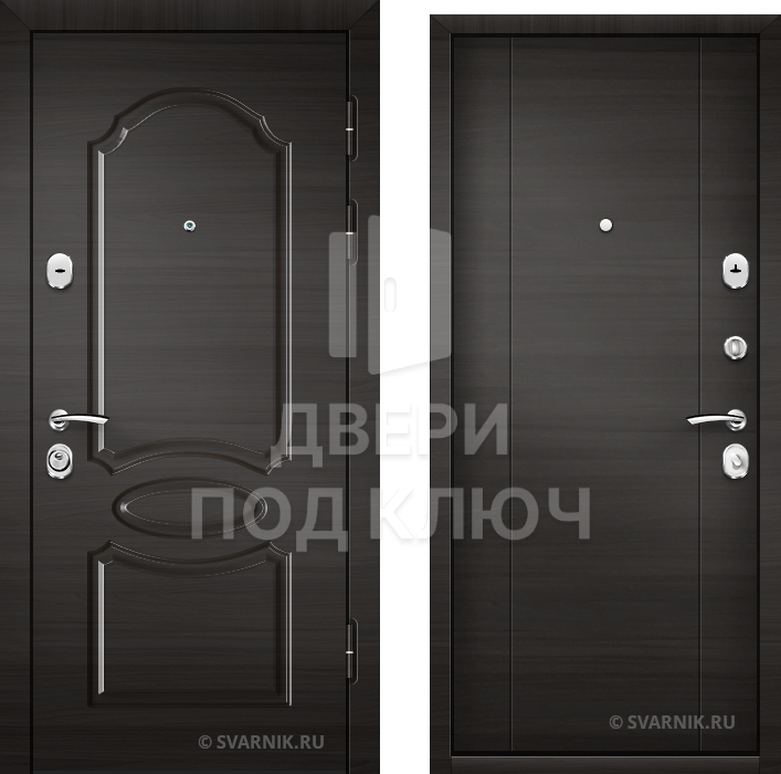 Входная дверь с терморазрывом для квартиры ДПК-7116