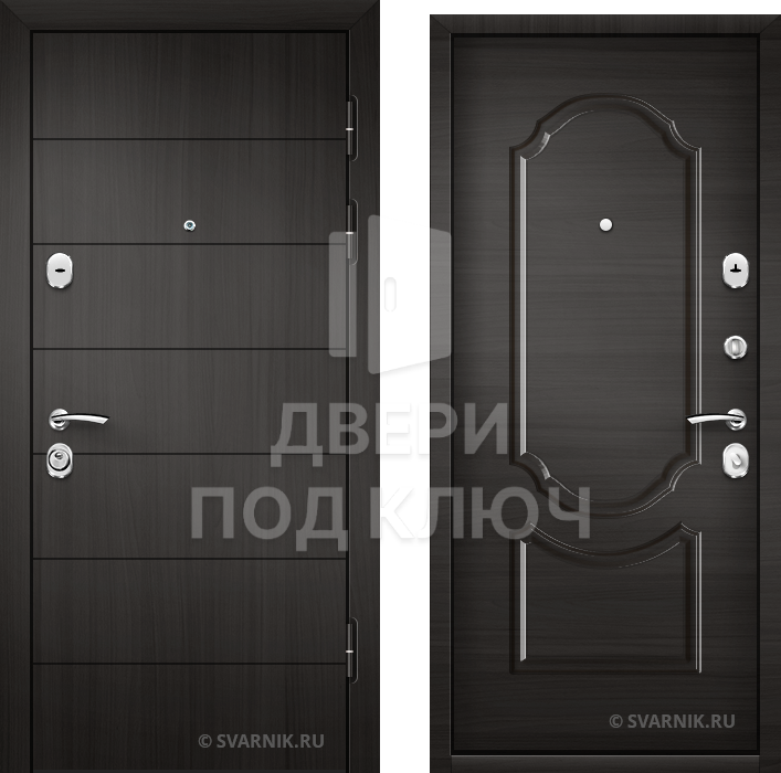 Входная дверь под ключ в коттедж ДПК-5010