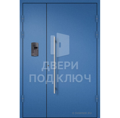 Металлическая дверь с выводом под домофон ДПК-13833
